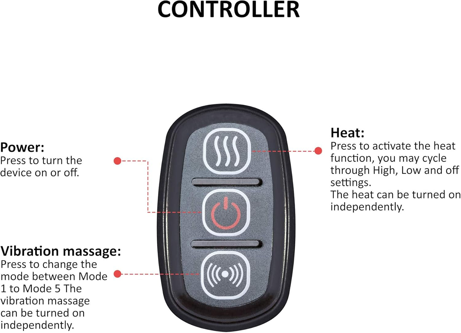 Heated Knee Massager, Knee Brace Wrap with Massage,Vibration,Heating Pad for Knee, Leg Massager, Heated Knee Pad for Stress Relief, Birthday Gifts for Her Him,Gifts for Men/Women